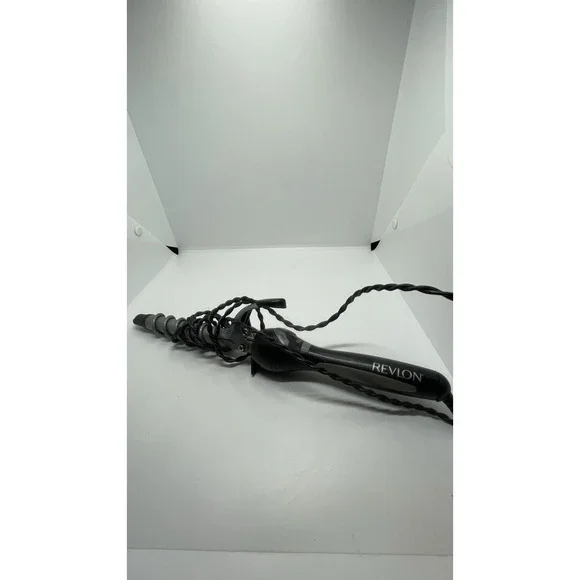 Revlon Perfect Heat 3/4 Inch Spiral Curling Iron Hair Tool Model RV068 Works - Picture 1 of 8